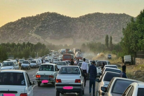 تصادف شدید رانندگی در محور مرز باشماق