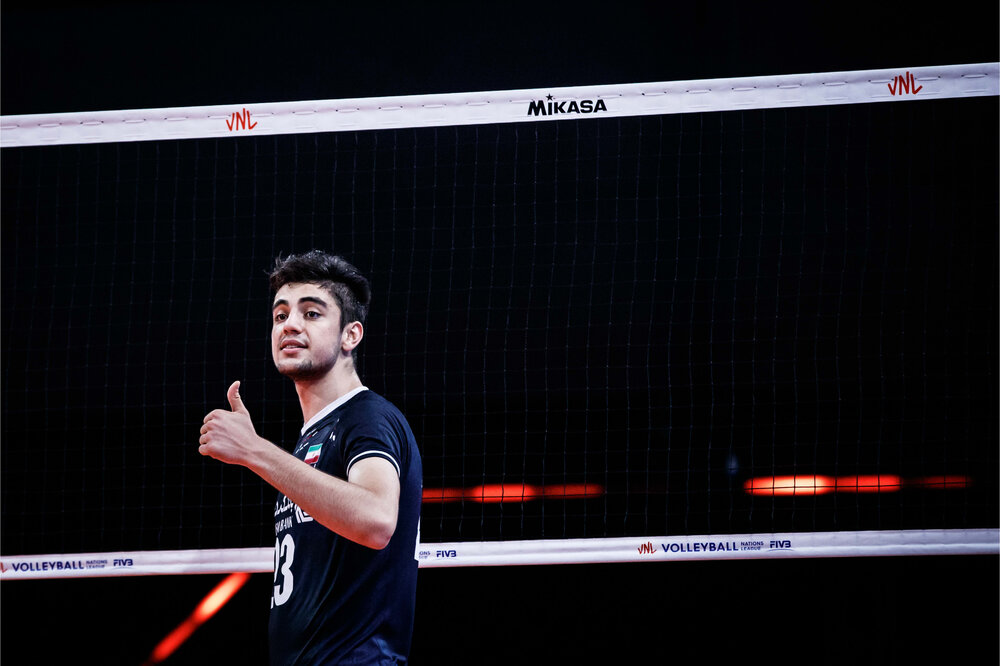 «سعادت» امتیازآورترین بازیکن والیبال ایران مقابل استرالیا شد