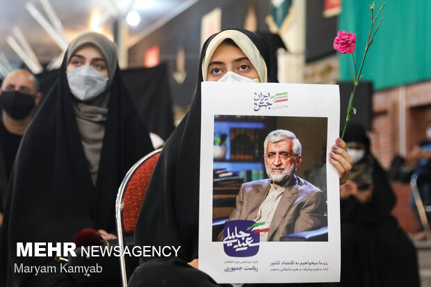 نشست سعید جلیلی با دختران رای اولی