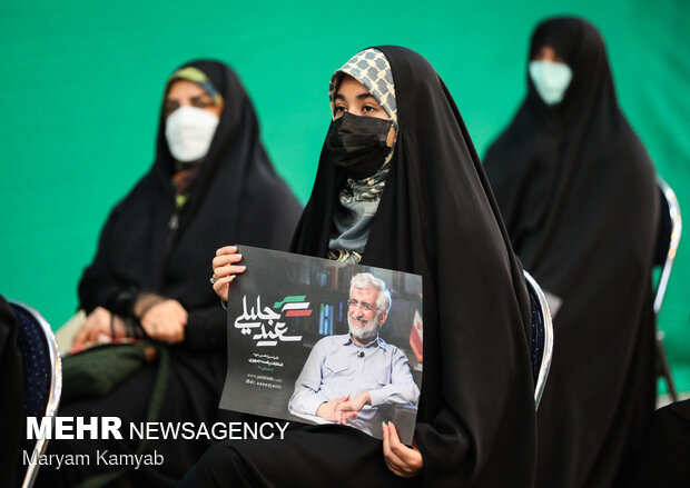 نشست سعید جلیلی با دختران رای اولی