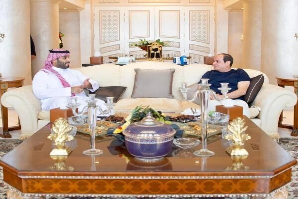 عبدالفتاح السيسي يستقبل محمد بن سلمان في شرم الشيخ