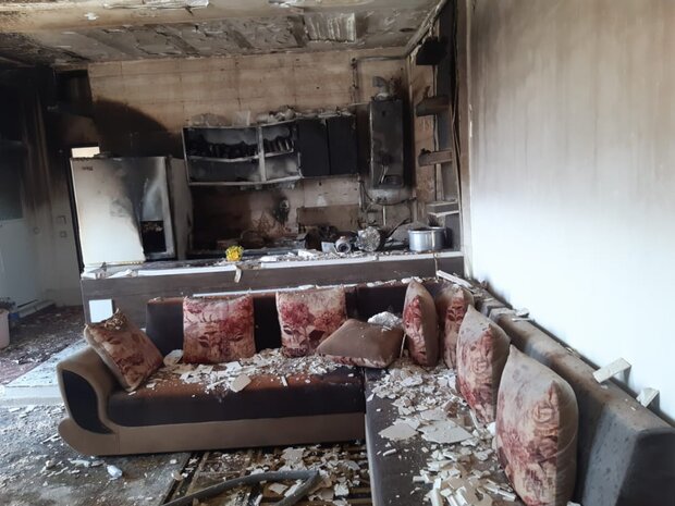 انفجار منزل مسکونی در شیراز/ کودک ۶ ساله نجات یافت