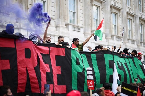 برگزاری تظاهرات حمایت از فلسطین/ انتقاد از عادی سازی روابط