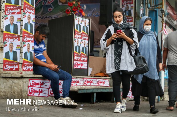 Presidential and City Council election campaigns in Mazandaran