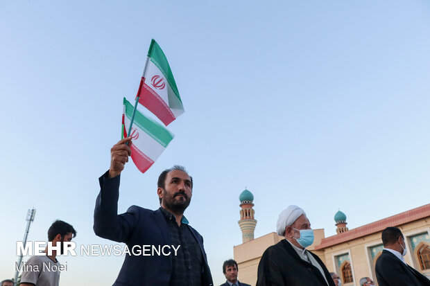 Election campaigns: Raeisi supporters in Tabriz