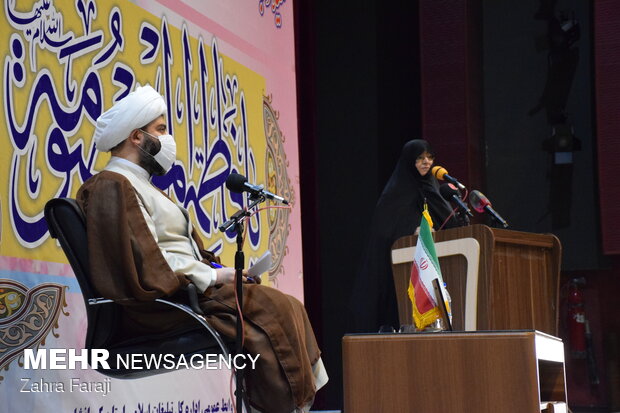 جشن روز دختر با حضور حجت الاسلام محمد قمی رئیس سازمان تبلیغات کشور