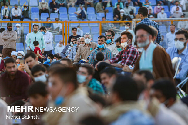 Presidential campaign in Qom