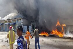 Suicide blast targets military trainees in Somali capital