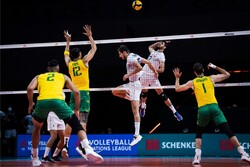 Iran volleyball narrowly loses to Australia in 2021 VNL