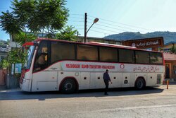 دقایقی با مسافران اتوبوس سیار در مازندران