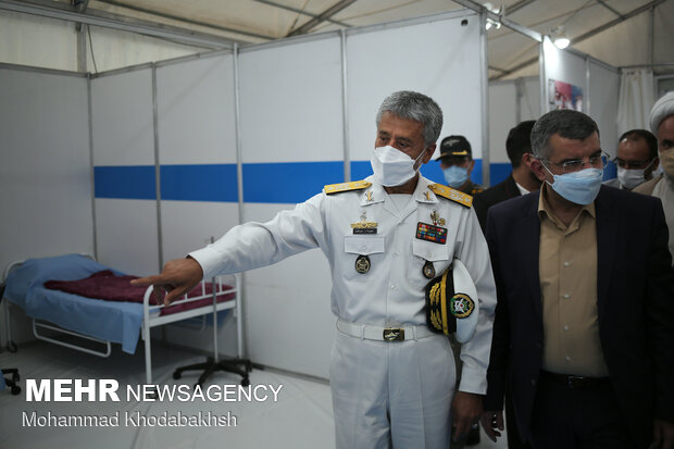Army opens Shahid Keshvari 100-bed Field Hospital in Tehran