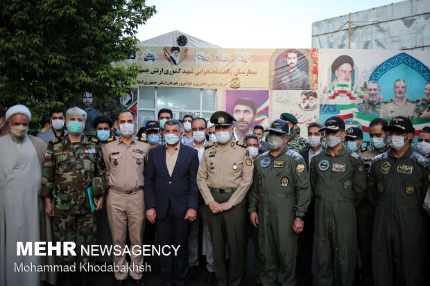 افتتاح بیمارستان صحرایی یکصد تخت‌خوابی شهید کشوری ارتش
