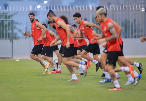 تصاویری از تمرین تیم ملی عراق پیش از بازی با ایران
