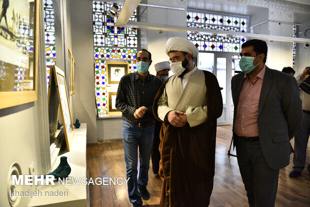 افتتاح نمایشگاه «فصل کارتون یک» با حضور رئیس سازمان تبلیغات اسلامی در خانه هنرمندان اصفهان