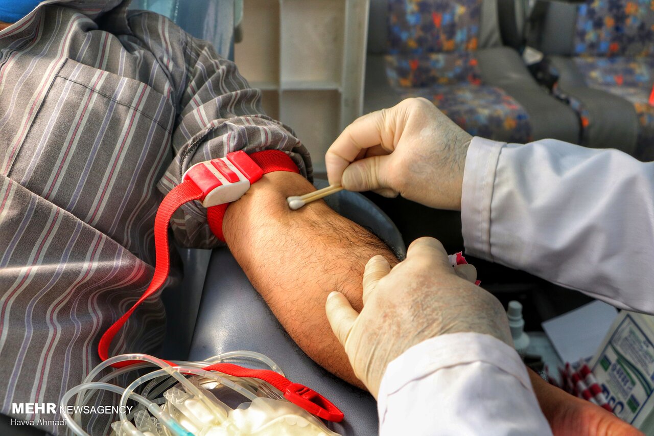 اجرای طرح سراسری اهدای خون جامعه ورزش در روز ۳۱ شهریور