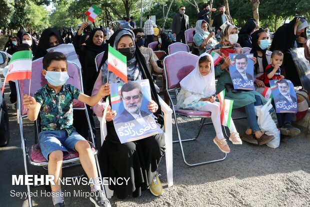 Presidential campaign in Mashhad