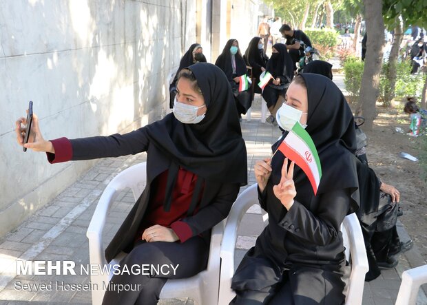 Presidential campaign in Mashhad