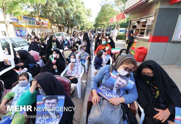 Presidential campaign in Mashhad