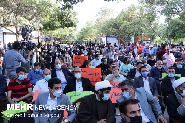 Presidential campaign in Mashhad