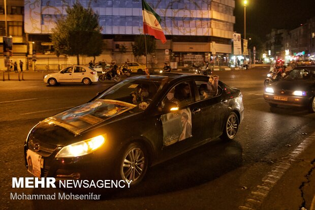 شور و حال انتخاباتی شب‌های تهران