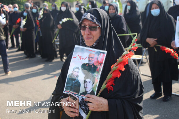 بازگشت پیکر مطهر شهید پورقنبری بعد از 33 سال