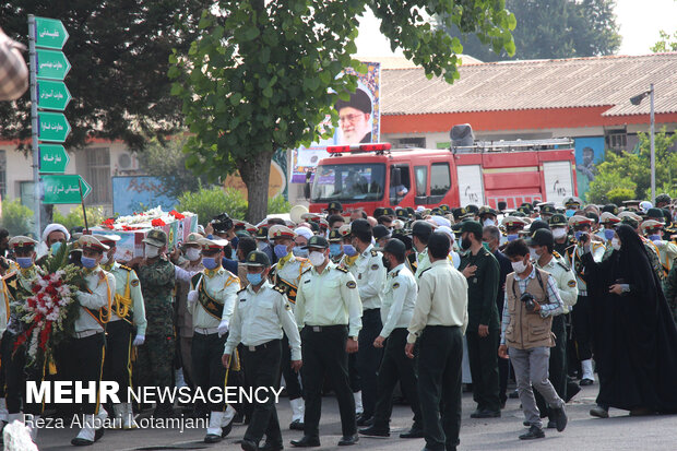 بازگشت پیکر مطهر شهید پورقنبری بعد از 33 سال