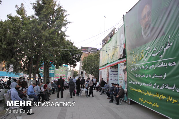شور آخرین روز تبلیغات انتخابات ۱۴۰۰ در کرمانشاه