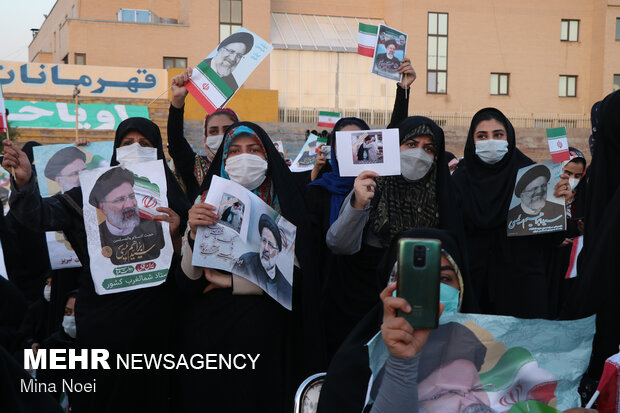 Presidential candidate Seyyed Ebrahim Raeisi visits Tabriz