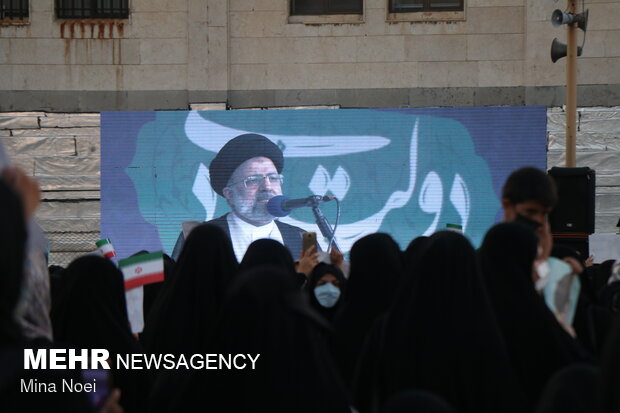 Presidential candidate Seyyed Ebrahim Raeisi visits Tabriz