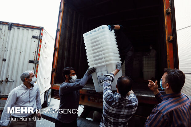 انتقال اقلام انتخاباتی در همدان