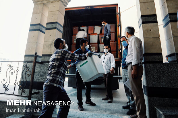 انتقال اقلام انتخاباتی در همدان