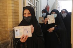 جشن انتخابات - مسجد لرزاده تهران