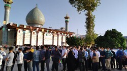 حضور و شور مردم در اولین ساعات رای گیری در شیراز