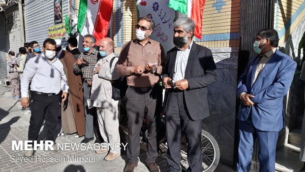 Celebration of elections in Bojnourd, Mashhad, Bandas Abbas