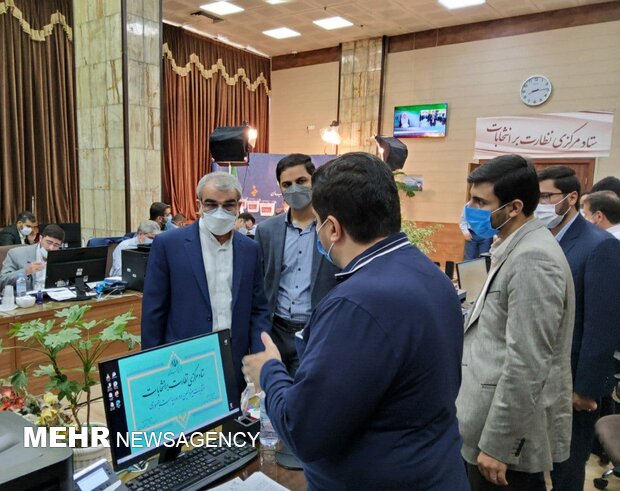 سخنگوی شورای نگهبان از ستاد مرکزی نظارت بر انتخابات بازدید کرد