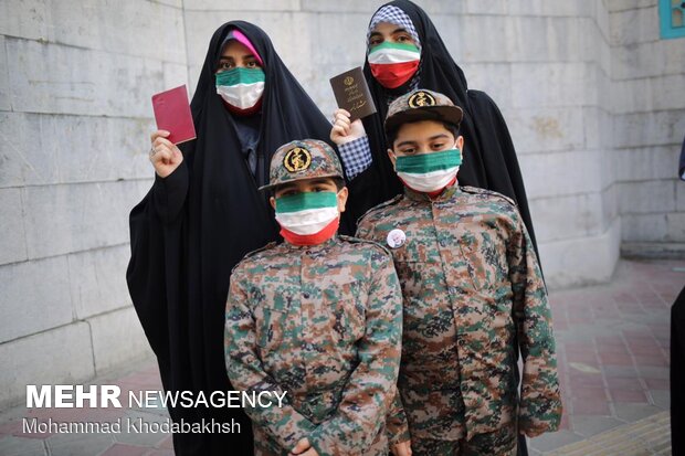 Celebration of elections in Hosseiniyahs of Jamaran, Ershad