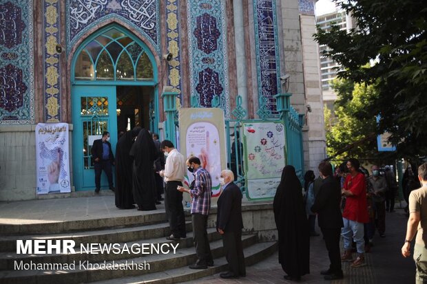 Celebration of elections in Hosseiniyahs of Jamaran, Ershad