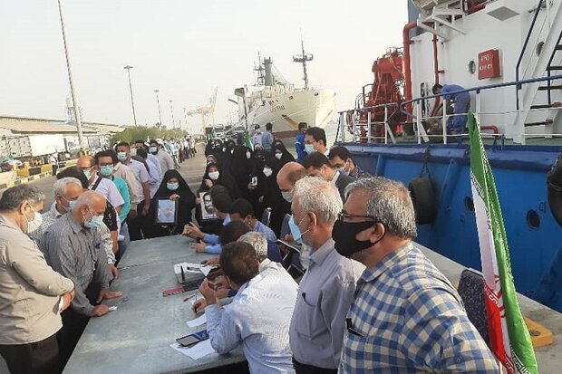 حضور پرشور مرزداران خلیج فارس در انتخابات