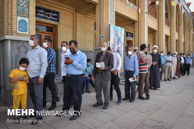 جشن انتخابات - شیراز