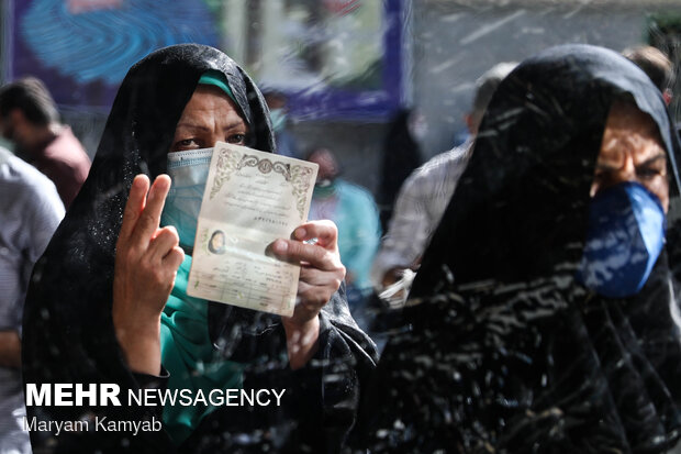 جشن انتخابات-مسجد ارشاد شهر ری