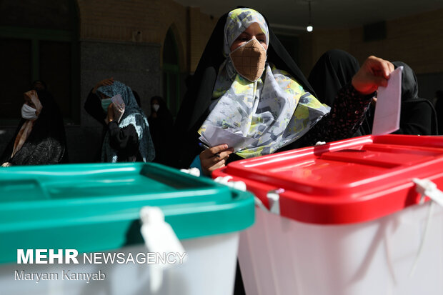 جشن انتخابات-مسجد ارشاد شهر ری