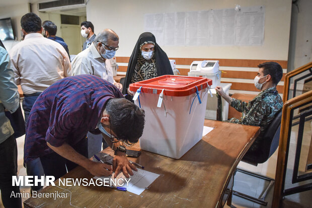جشن انتخابات - شیراز