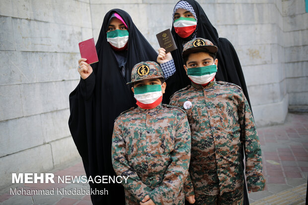 جشن انتخابات- حسینیه ارشاد تهران