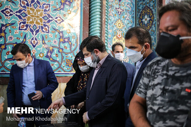 جشن انتخابات- حسینیه ارشاد تهران