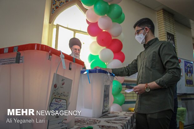 جشن انتخابات - لارستان