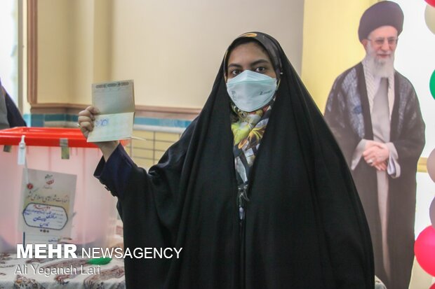 جشن انتخابات - لارستان