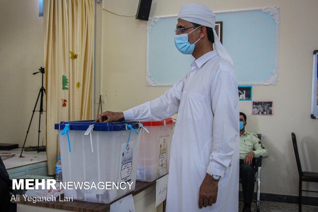 جشن انتخابات - لارستان