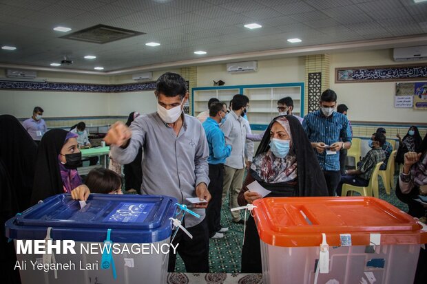 جشن انتخابات - لارستان