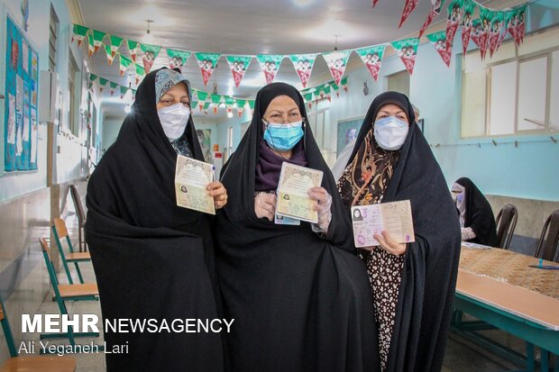 جشن انتخابات - لارستان