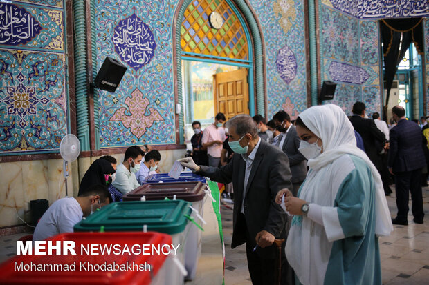 جشن انتخابات- حسینیه ارشاد تهران